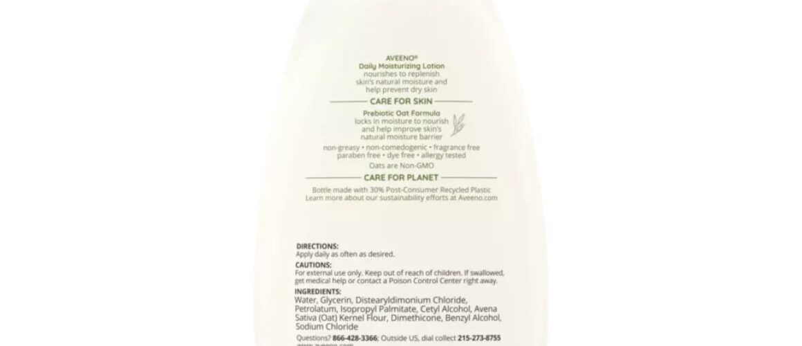 Aveeno  Daily Moisturizing Body Lotion with Soothing Oat