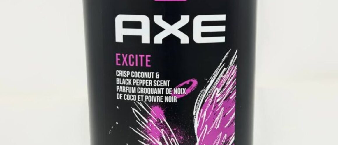 Axe Excite Refreshing Long Lasting Men's Body Wash All Skin Crisp Coconut & Black Pepper 1L