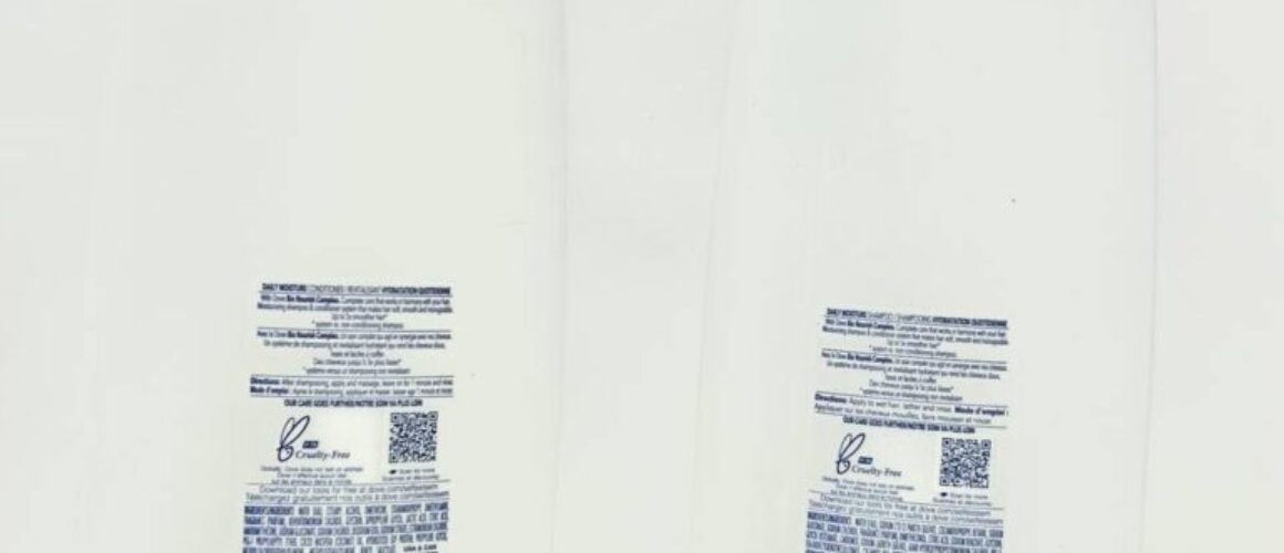 Dove Daily Moisture shampoo and conditioner 1.18L Bottles