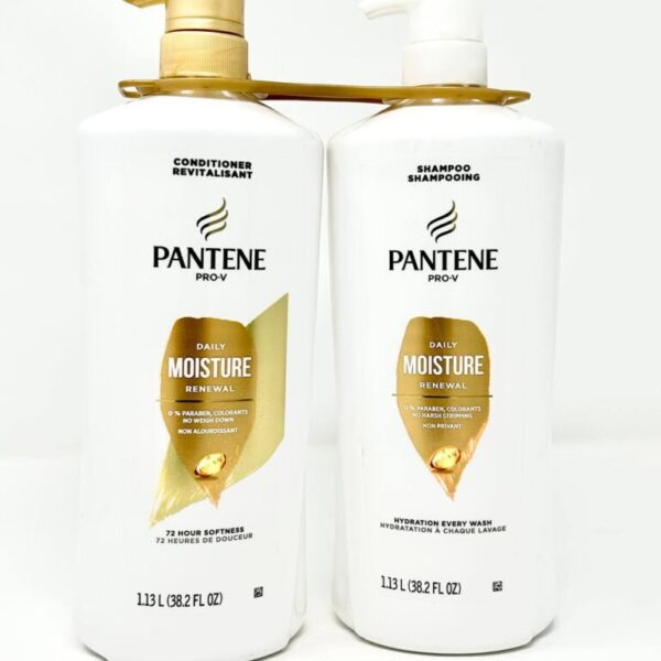 Pantene Pro-V Shampoo and Conditioner  Daily Moisture Renewal  1.13L Bottles