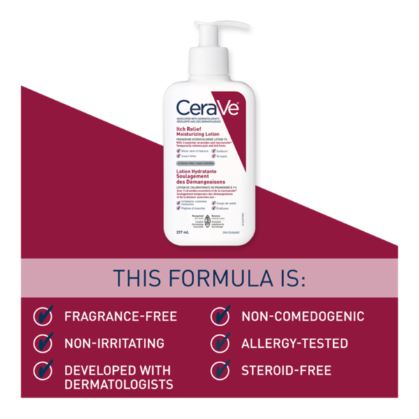 CeraVe Itch Relief Moisturizing Lotion 237ml