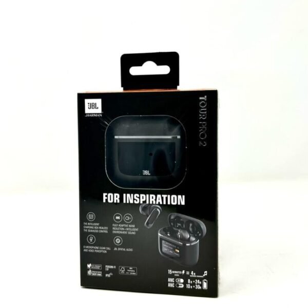 JBL Tour Pro 2 True Wireless Noise-Canceling Earbuds