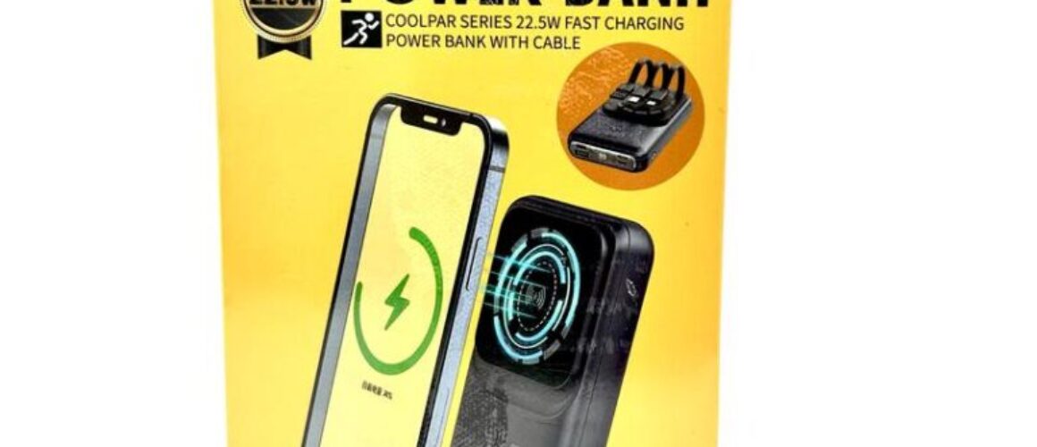 Azeada AZ-Pl9 POWER BANK & Wireless Charger 22.5W 10000mAh