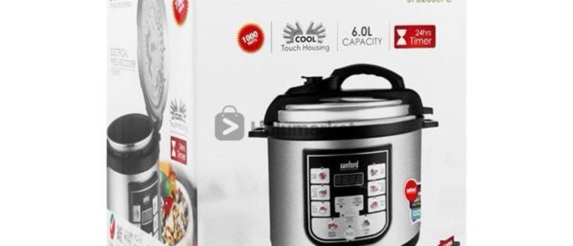 Sanford 6L Digital Pressure Cooker