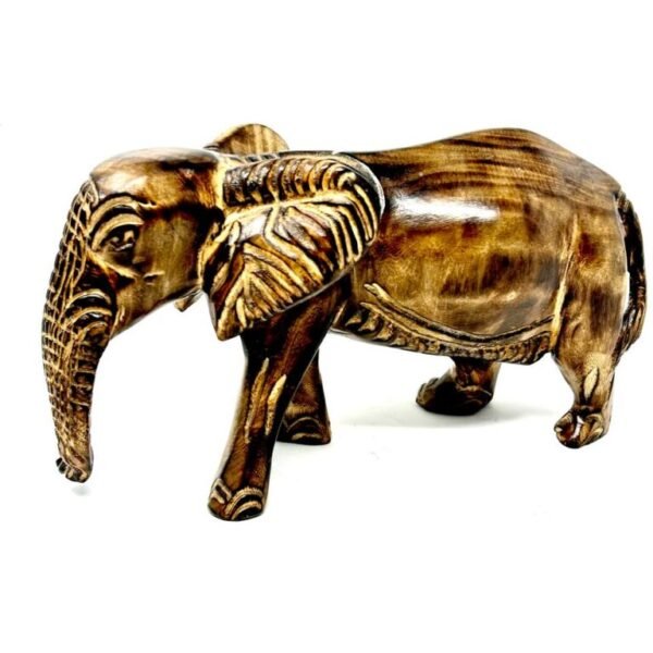 Decor Burned Elephant