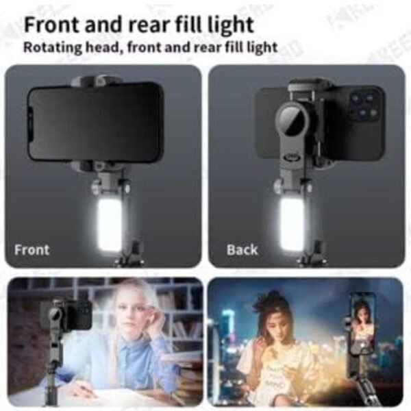 360 Degree Gimbal Stabilizer Q18 Selfie Stick