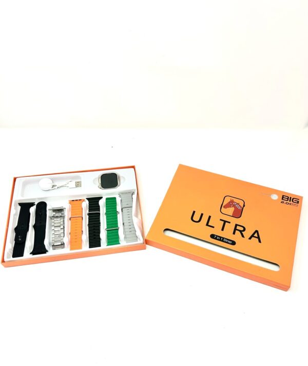 BIG ULTRA Smartwatch Set With Interchangeable Straps and Accessories