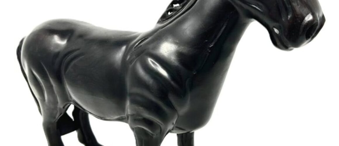 Zebra Statue Ethiopian Art Collectible