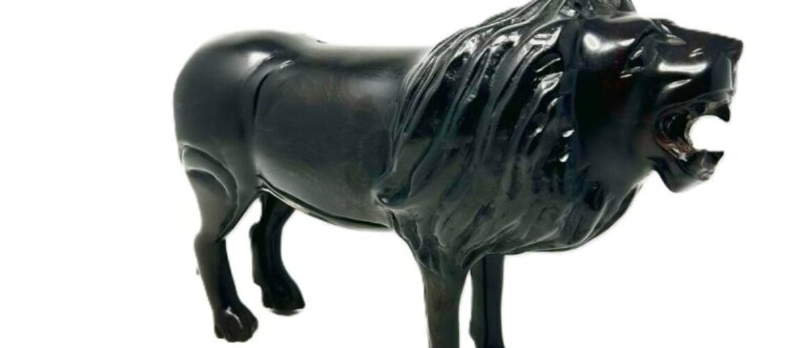 Lion Statue Ethiopian Art Collectible