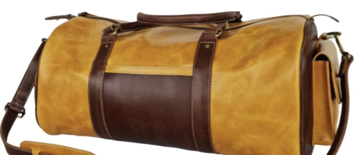 Mustard Yellow Duffel Bag