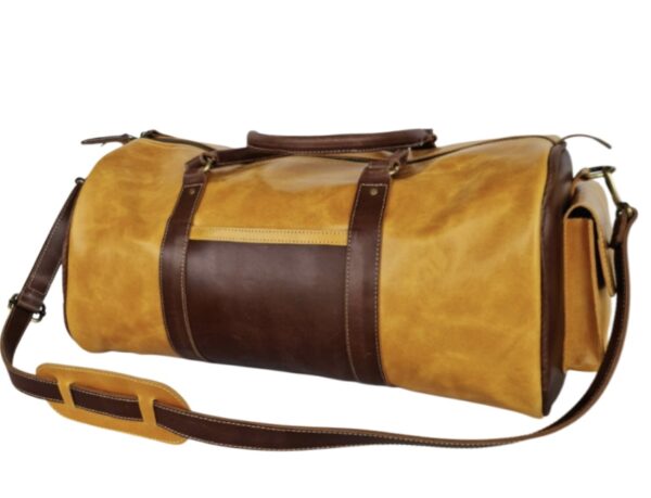 Mustard Yellow Duffel Bag