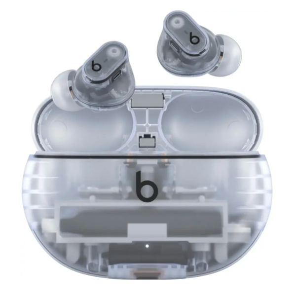 Beats - Studio Buds + True Wireless Noise Cancelling Earbuds - Transparent
