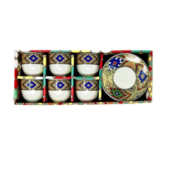 Tibeb Coffee Set (ባለ ጥበብ ሲኒ)