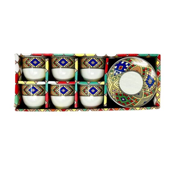 Tibeb Coffee Set (ባለ ጥበብ ሲኒ)