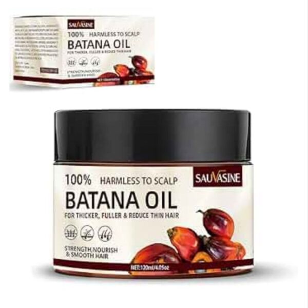 Batana Oil for Hair Growth - Repairs Hair Loss & Damage. Men & Women- 120mL (4.05 Fl Oz)