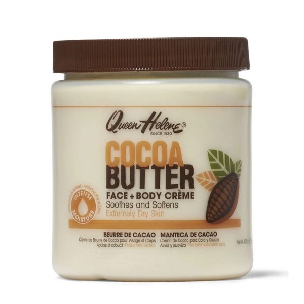 Queen Helene Cocoa Butter Face & Body Cream, 4.8 Oz