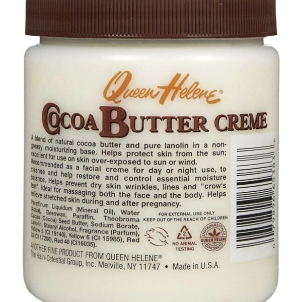 Queen Helene Cocoa Butter Face & Body Cream, 4.8 Oz