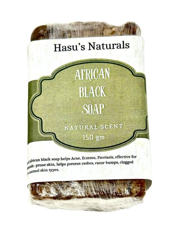 African Black Soap 400 Grams Large