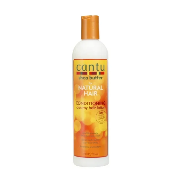 Cantu Shea Butter for Natural Hair Conditioning Creamy Hair Lotion, 12 oz