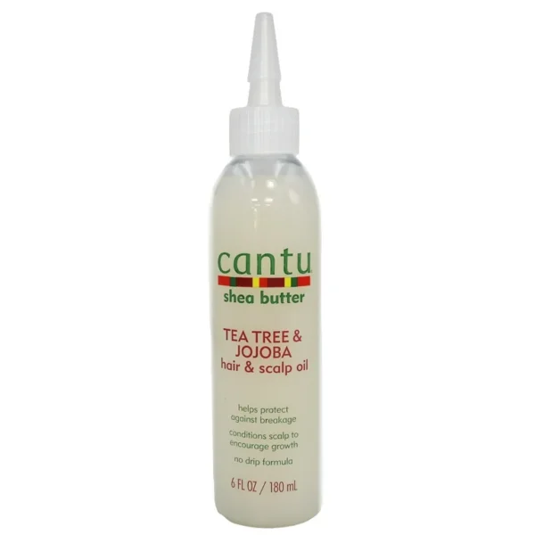 Cantu Shea Butter Tea Treejojoba Hairscalp Oil, 6 Oz
