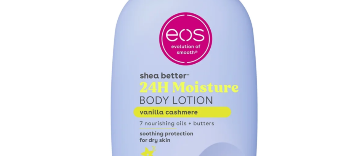 eos Shea Better Body Lotion - Vanilla Cashmere, for Dryness, 16 fl oz