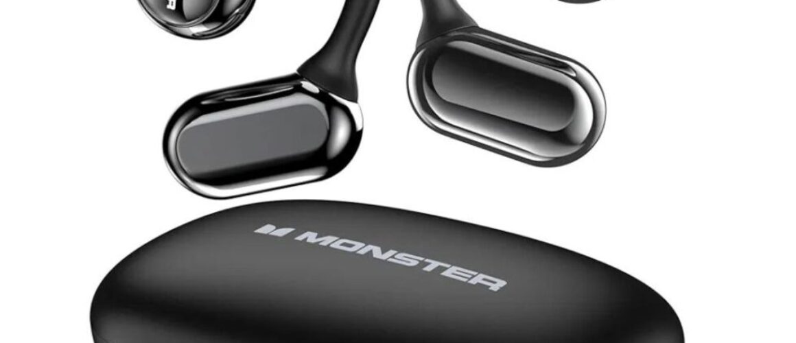 Monster Open Free AC100 Air Conduction Sports Wireless Headphones