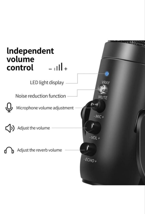 Jmary MC-PW8 Professional USB Microphone - Image 6