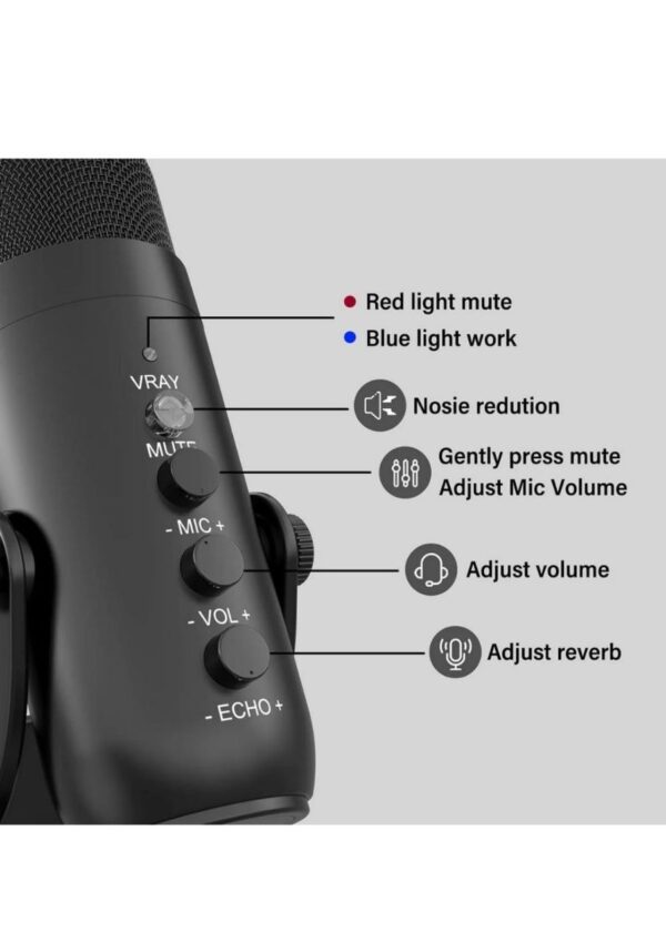 Jmary MC-PW8 Professional USB Microphone - Image 4