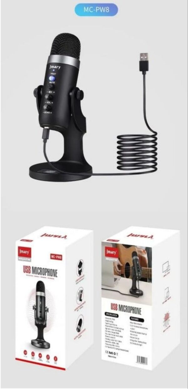 Jmary MC-PW8 Professional USB Microphone - Image 2