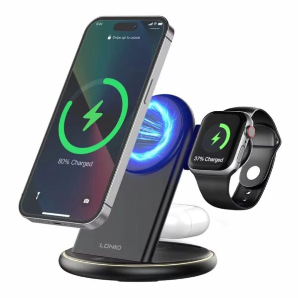 LDNIO WL02 5-in-1 Wireless Charger