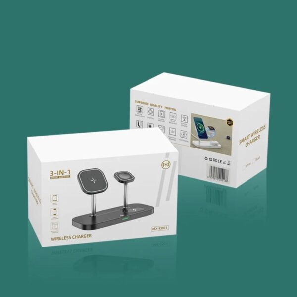MX-CD01 Wireless 3-in-1charging station - Image 3