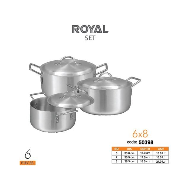 Royal Chef Pot 6 Piece Set