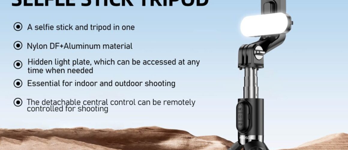 KOOSDA KM-01 Gimbal Stabilizer / Selfie Stick / Tripod