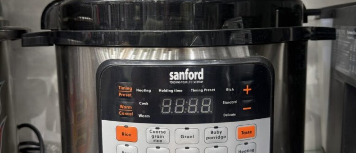 Sanford digital pressure cooker 12 litter
