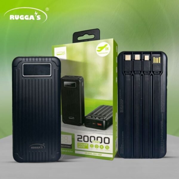 Rugga's 20000mAh Power Bank