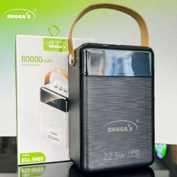 Rugga's 80000mAh Power Bank