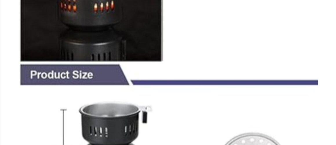 ASANMA Electric Charcoal Starter - Durable 120V~650W Coal Burner