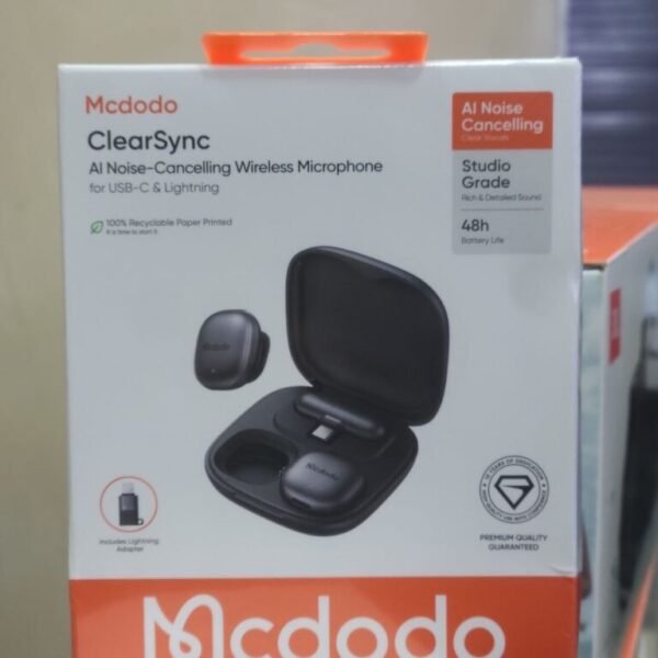 Mcdodo ClearSync AI Noise-Cancelling Wireless Microphone