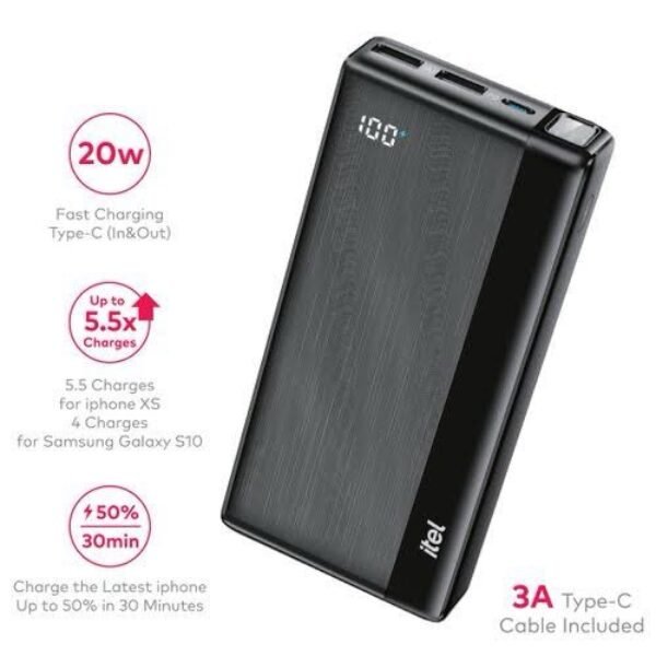 POWERPULSE I
 20000mAh Power Bank