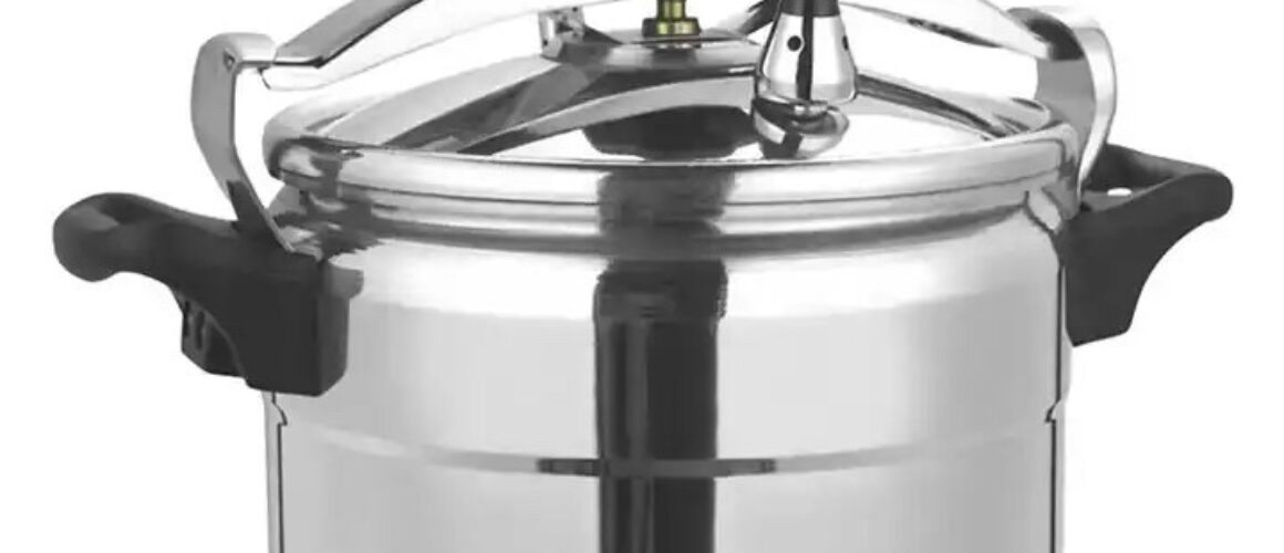 20 Liter Heavy-Duty Aluminum Pressure Cooker – Large Capacity Stovetop Cooker for Ethiopia