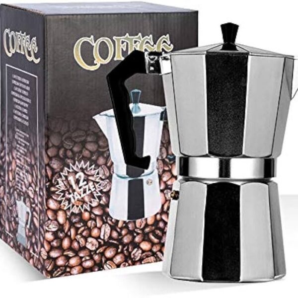 Feliz Caffettiera Bispledente Coffee Maker 12 Cup – Manual Italian Espresso Maker
