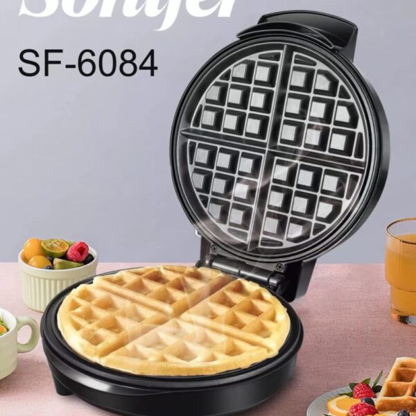 Sonifer 1000W Waffle Maker One Shape – Non-Stick Waffle