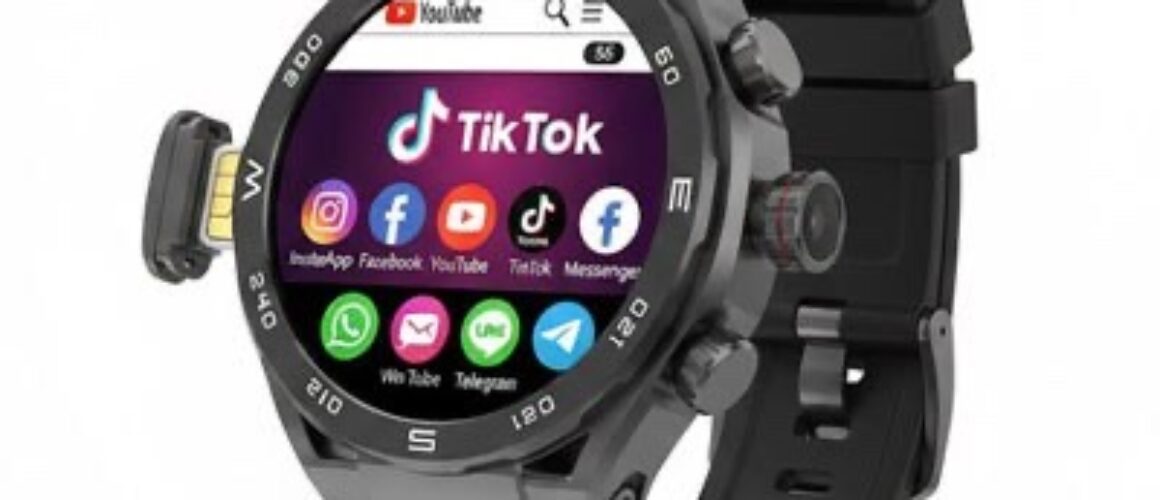Haino Teko FG-4 Smart Watch Android 5G SIM Card GPS AMOLED Display