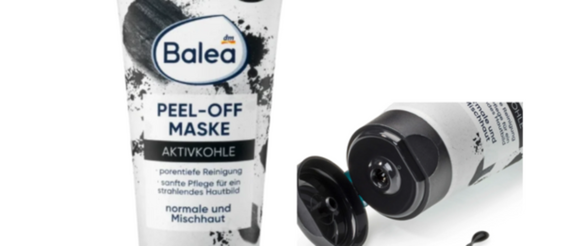 Balea Peel-Off Mask Activated Charcoal for Normal & Combination Skin