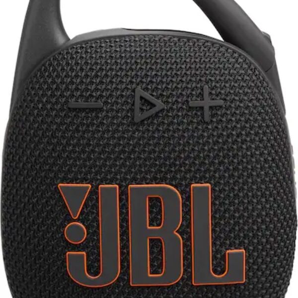 JBL Clip 5 Ultra-Portable Waterproof Bluetooth Speaker – Redesigned Integrated Carabiner, IP67 Dustproof, 15 Hours Playtime
