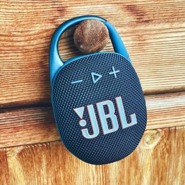 JBL Clip 5 (Original) Ultra-Portable Waterproof Bluetooth Speaker – Redesigned Integrated Carabiner, IP67 Dustproof, 15 Hours Playtime
