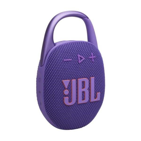 JBL Clip 5 (Original) Ultra-Portable Waterproof Bluetooth Speaker – Redesigned Integrated Carabiner, IP67 Dustproof, 15 Hours Playtime