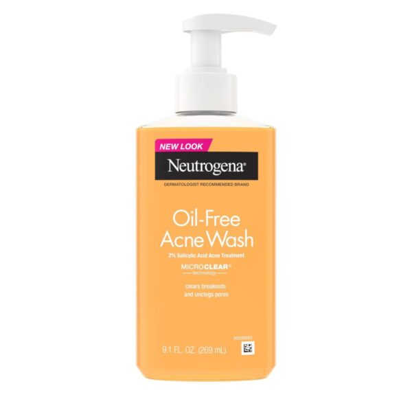 Neutrogena oil free accne wash