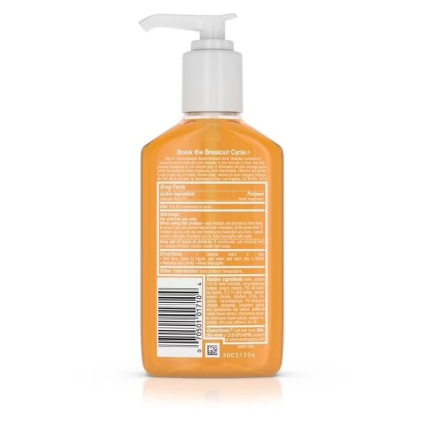 Neutrogena oil free accne wash