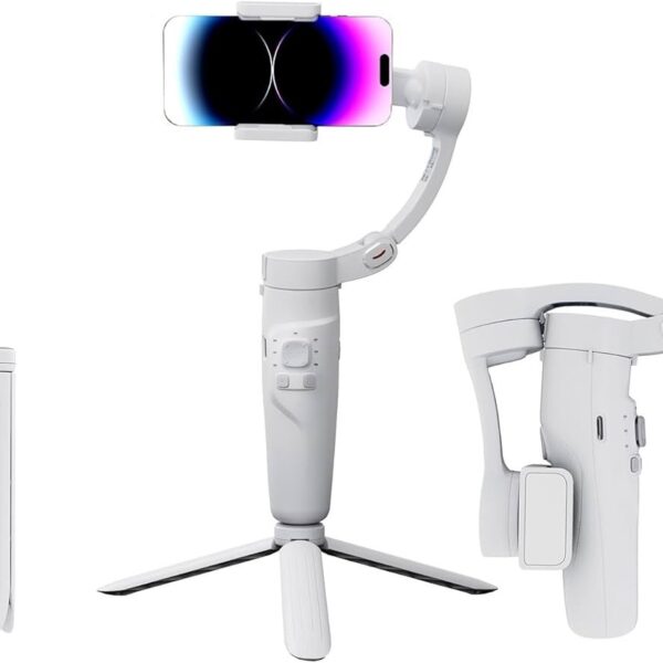 3 Axis M1 Smartphone Stabilization Gimbal with Anti-Shake, Face Tracking & Rechargeable Battery